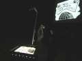 Un frammento dello spettacolo di sand art