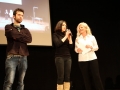 Antonella Allegrino sul palco con Erica Abelardo e Fabio D'Onofrio